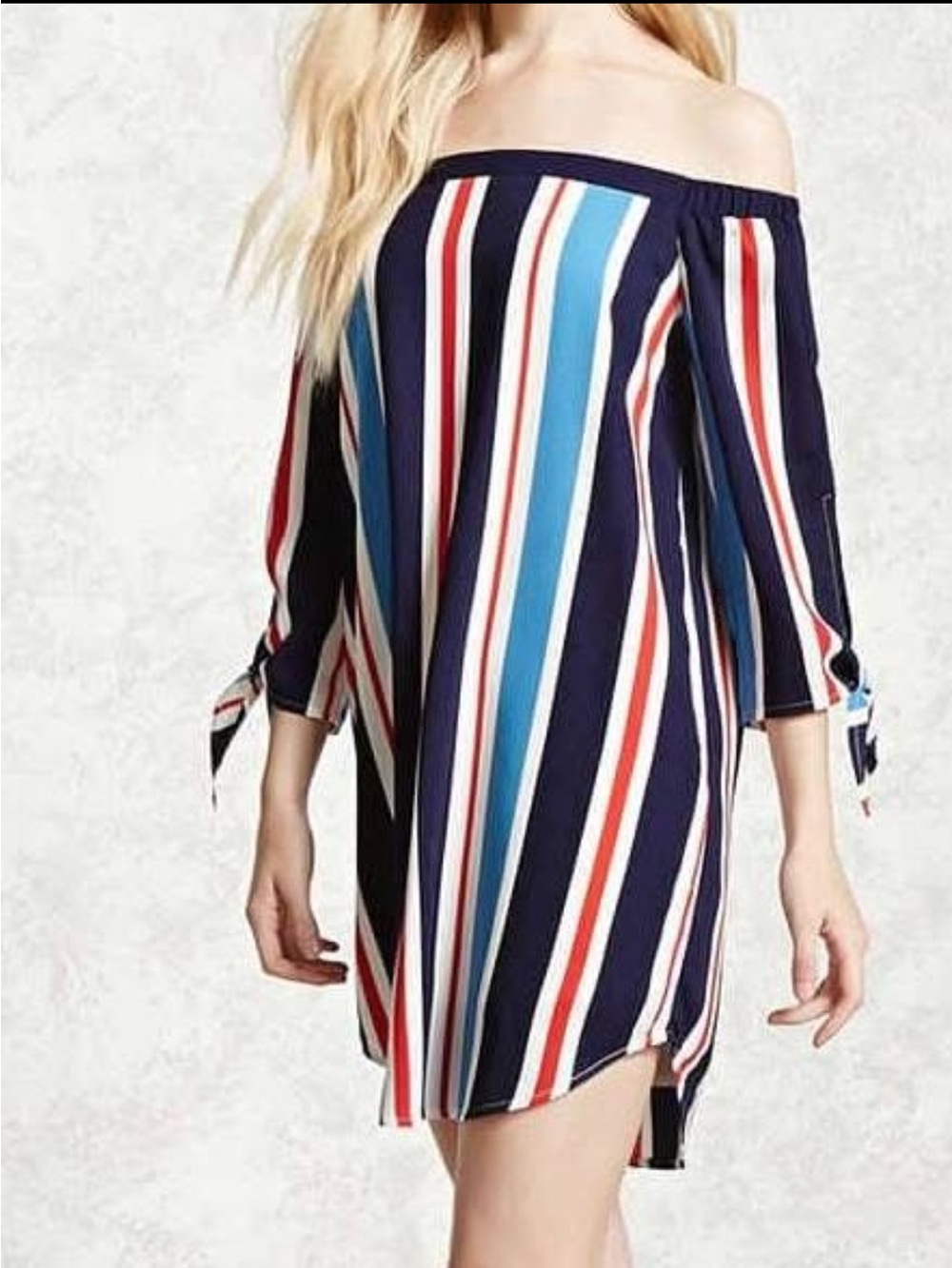 Womens size small forever21 dress. Patriotic colors